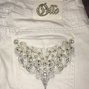 White skinny cello skinny jeans